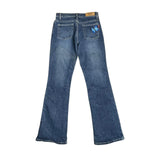 Y2K Butterfly Flare Denim Jeans