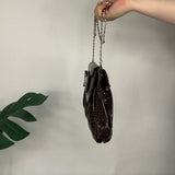 Brown Bow Y2K Bag
