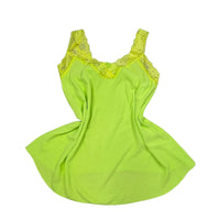 Neon Lace Trim Cami