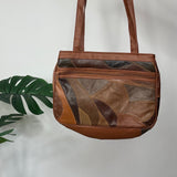 Brown Vintage Patchwork Bag