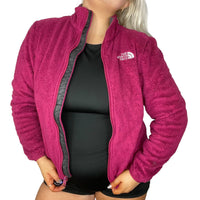 Pink The North Face Fleece Zip Up