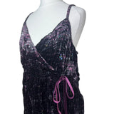 Velour Purple Y2K Cami