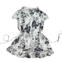 Y2K Floral Blouse
