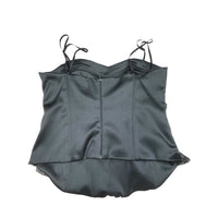 Vintage Black Corset Cami