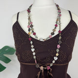 Y2K Button Necklace