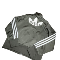 Vintage Green Adidas Zip Up