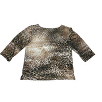 Animal Print Y2K Top