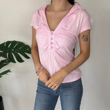 RARE Pink 2000’s Y2K Jane Norman Top