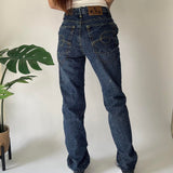 Vintage Abstract Denim Jeans