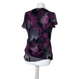 Floral Mesh Top