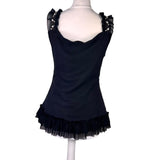 Pretty Angel Y2K Ruffle Cami