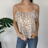 Floral Ruffle Cami