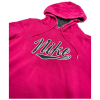 Hot Pink NIKE Spellout Hoodie