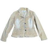 Tan Corduroy Y2K Jacket