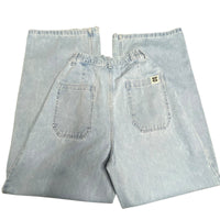 Lucy & Yak Wide Leg Denim Jeans