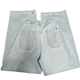 Lucy & Yak Wide Leg Denim Jeans