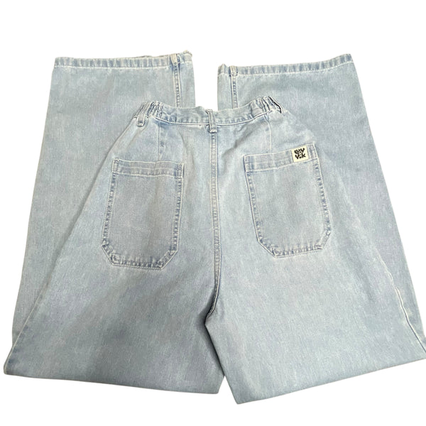 Lucy & Yak Wide Leg Denim Jeans