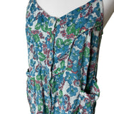 Blue Floral Cami Top