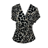 Giraffe Print Top
