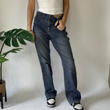 Y2K Bootcut Rhinestone Jeans