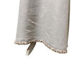 Beige Linen Maxi Dress