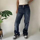Y2K Flared Denim Jeans