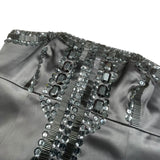 Black Satin Gem Corset