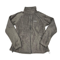 Brown Columbia Zip Up Fleece