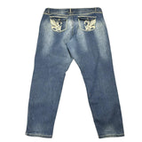 Y2K Embroidered Jeans