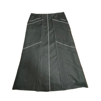 Y2K Black Maxi Skirt