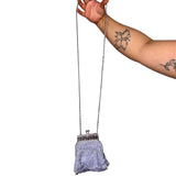 Lilac Y2K Mini Beaded Bag
