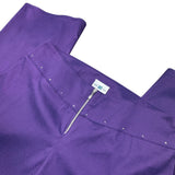Y2K Diamanté Purple Bootcut Trousers
