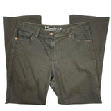 Brown Bootcut Jeans
