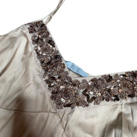 Gold Satin Cami Top
