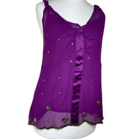 Purple Sequin Cami