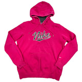 Hot Pink NIKE Spellout Hoodie