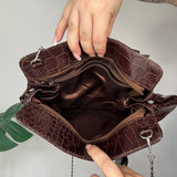 Brown Bow Y2K Bag