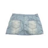 Y2K Diamanté Denim Mini Skirt