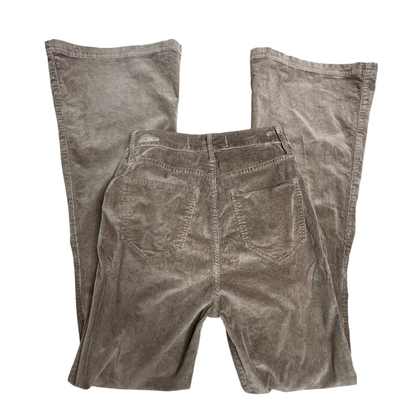 Brown Hollister Corduroy Flare Jeans