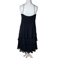Black Tiered Sequin Dress