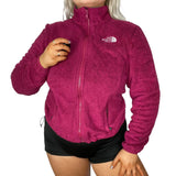 Pink The North Face Fleece Zip Up