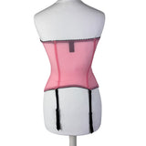 Pink Strapless Corset