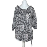 Grey Sequin Top