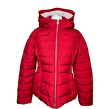 Red Hollister Puffer Coat