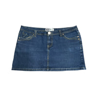 Denim Mini Skirt
