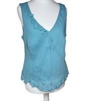 Y2K Blue Top