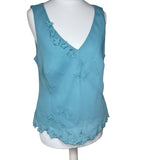 Y2K Blue Top