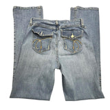 Y2K Embroidered Denim Jeans