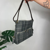 Plaid Earth Squared Handbag