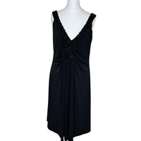 Y2K Black Beaded Dress